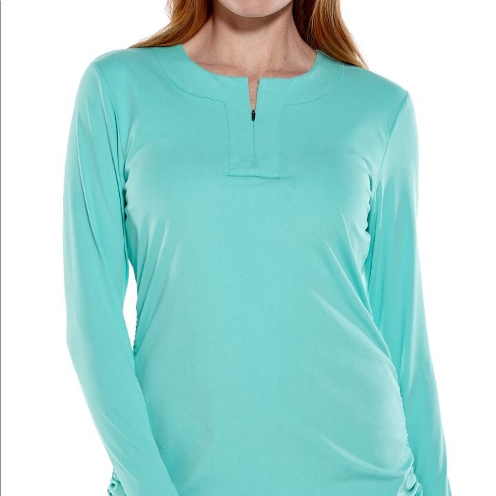 Coolibar Aqua Bra Top Long Sleeve Tee